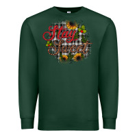 Sports Green stay sweet wood slice ornament Premium Sweatshirt - JahusDesignShop