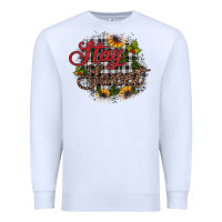 White stay sweet wood slice ornament Premium Sweatshirt - JahusDesignShop