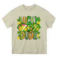 Mossy Lucky Dude Heavy Core Tee - CowhideDigitalArt