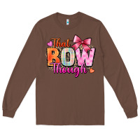 Chestnut that bow though Long Sleeve Tee - Zillion Design Studio