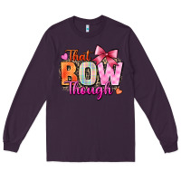 Plum that bow though Long Sleeve Tee - Zillion Design Studio