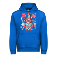 Cobalt nurse with heart Urban Hoodie - NancyCooperArtShop