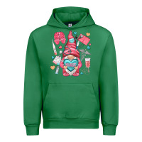 Emerald nurse with heart Urban Hoodie - NancyCooperArtShop