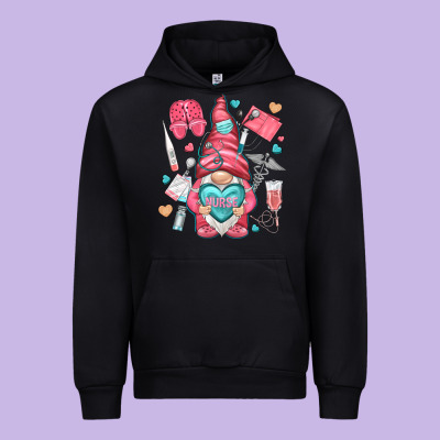 Nurse With Heart Urban Hoodie Designed By Nancycooperartshop