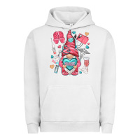 Pigment Lunar Rock nurse with heart Urban Hoodie - NancyCooperArtShop