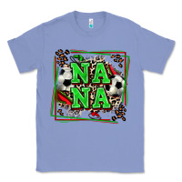 Colony Blue soccer nana with leopard Classic Tee - Zillion Design Studio