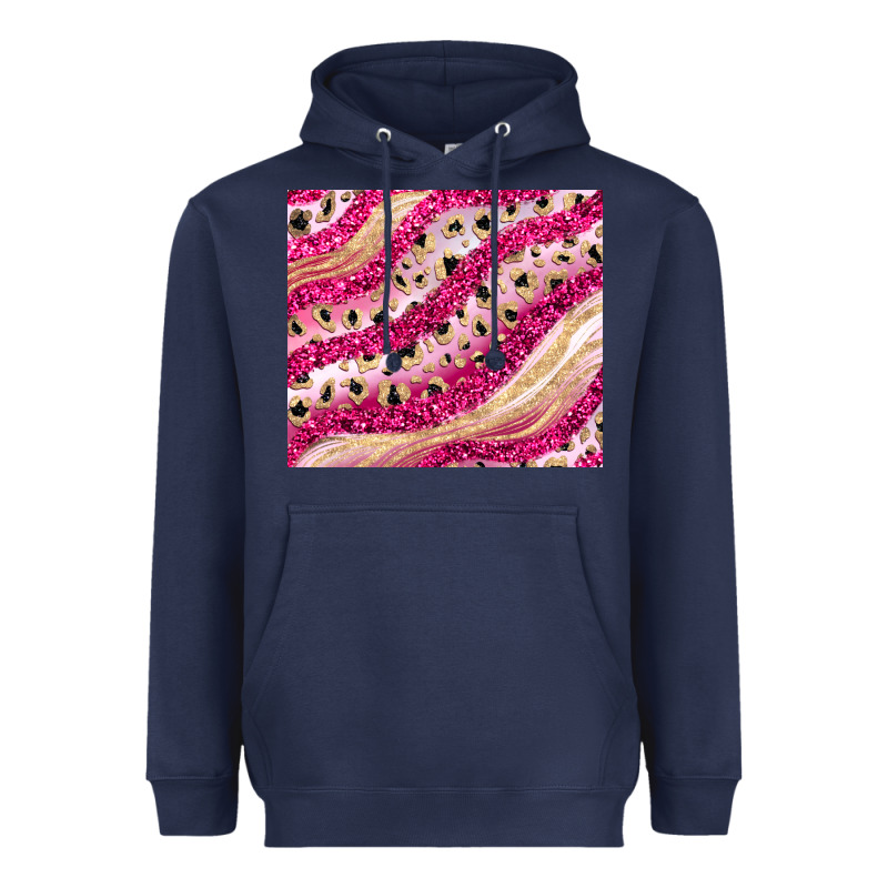 Pink Glitter Heavyweight Hoodie by JahusDesignShop | Teevron