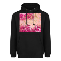 Black pink glitter Heavyweight Hoodie - JahusDesignShop