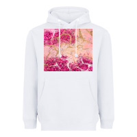 White pink glitter Heavyweight Hoodie - JahusDesignShop