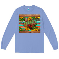 Colony Blue texas Long Sleeve Tee - AdoDesignShop