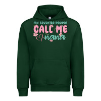 Forest Green my favorite people call me nana Urban Hoodie - MaliasSmallBusiness