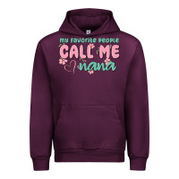 Mauve Wine my favorite people call me nana Urban Hoodie - MaliasSmallBusiness