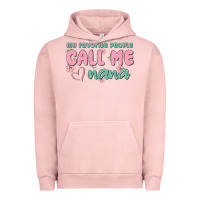 Pigment Salmon my favorite people call me nana Urban Hoodie - MaliasSmallBusiness