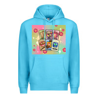 Ocean Blue traditional mexican food Premium Hoodie - MaliasSmallBusiness