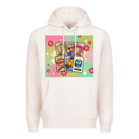 Pale Pink traditional mexican food Premium Hoodie - MaliasSmallBusiness
