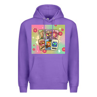 Purple traditional mexican food Premium Hoodie - MaliasSmallBusiness