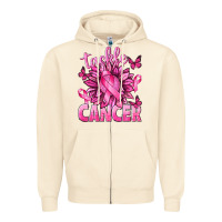 Tackle Cancer With Sunflower Zipper Hoodie | Teevron