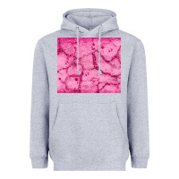 Heather Grey pink glitter Heavyweight Hoodie - JahusDesignShop