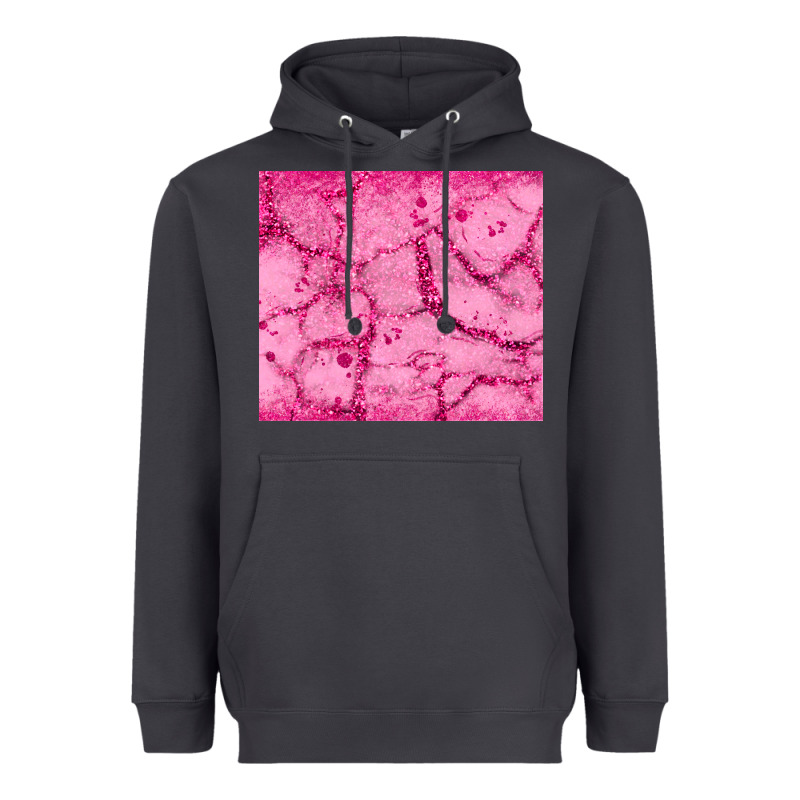 Pink Glitter Heavyweight Hoodie by JahusDesignShop | Teevron