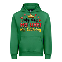 Emerald my day my way my birthday Urban Hoodie - MaliasSmallBusiness