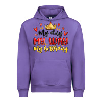 Tulip my day my way my birthday Urban Hoodie - MaliasSmallBusiness