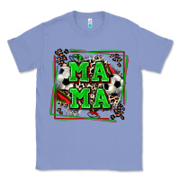 Colony Blue soccer mama with leopard Classic Tee - Zillion Design Studio