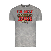 Cloud Rock i'm only talking to jesus today christmas Vintage Tee - BarkalooDesign