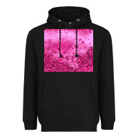 Black pink glitter Heavyweight Hoodie - JahusDesignShop
