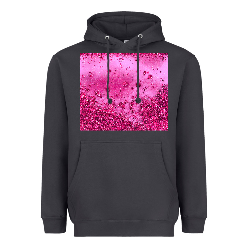 Pink Glitter Heavyweight Hoodie by JahusDesignShop | Teevron