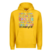 Lemon easter bunny spring Premium Hoodie - MaliasSmallBusiness