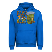 Cobalt pack your bags Urban Hoodie - NancyCooperArtShop