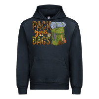 Navy pack your bags Urban Hoodie - NancyCooperArtShop
