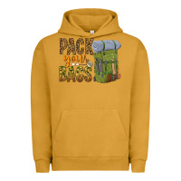 Pigment Peanut Butter pack your bags Urban Hoodie - NancyCooperArtShop