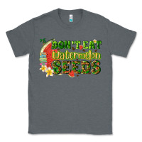 Charcoal Heather dont eat watermelon seeds with summer Classic Tee - texasbilliewilder