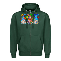 Sports Green autism gnomes Zipper Hoodie - Zillion Design Studio