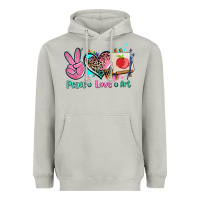 Moon Dust peace love art   ado Heavyweight Hoodie - AdoDesignShop