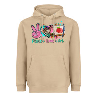 Mushroom peace love art   ado Heavyweight Hoodie - AdoDesignShop