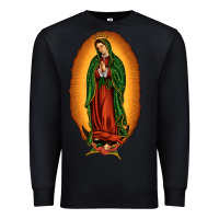Black our lady of Guadalupe Premium Sweatshirt - JahusDesignShop