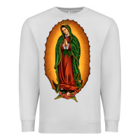 Dove Grey our lady of Guadalupe Premium Sweatshirt - JahusDesignShop