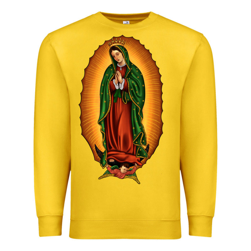 Our Lady Of Guadalupe Premium Sweatshirt by JahusDesignShop | Teevron