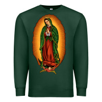 Sports Green our lady of Guadalupe Premium Sweatshirt - JahusDesignShop
