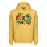 Antique Gold puerto rico Premium Hoodie - AdoDesignShop