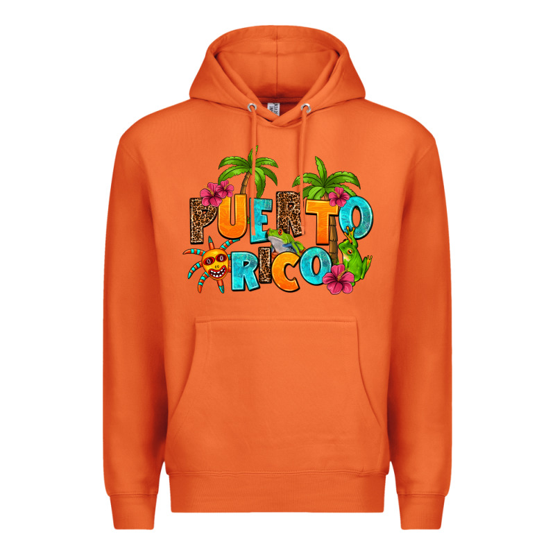 Puerto Rico Premium Hoodie by AdoDesignShop | Teevron
