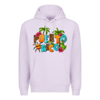 Lilac puerto rico Premium Hoodie - AdoDesignShop
