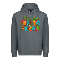 Rock puerto rico Premium Hoodie - AdoDesignShop