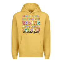 Antique Gold easter bunny spring Premium Hoodie - MaliasSmallBusiness