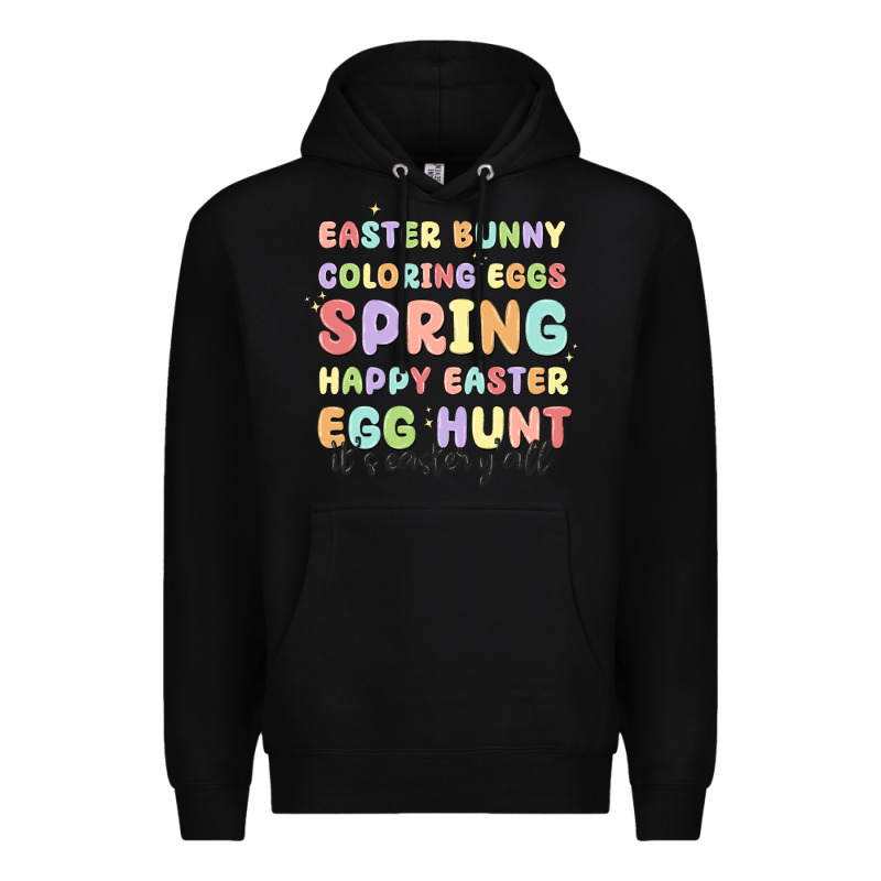 Easter Bunny Spring Premium Hoodie by MaliasSmallBusiness | Teevron