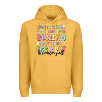 Mustard easter bunny spring Premium Hoodie - MaliasSmallBusiness