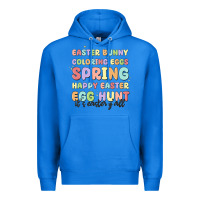 True Royal easter bunny spring Premium Hoodie - MaliasSmallBusiness
