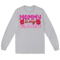 Moon Dust mommy is valentine Long Sleeve Tee - texasbilliewilder